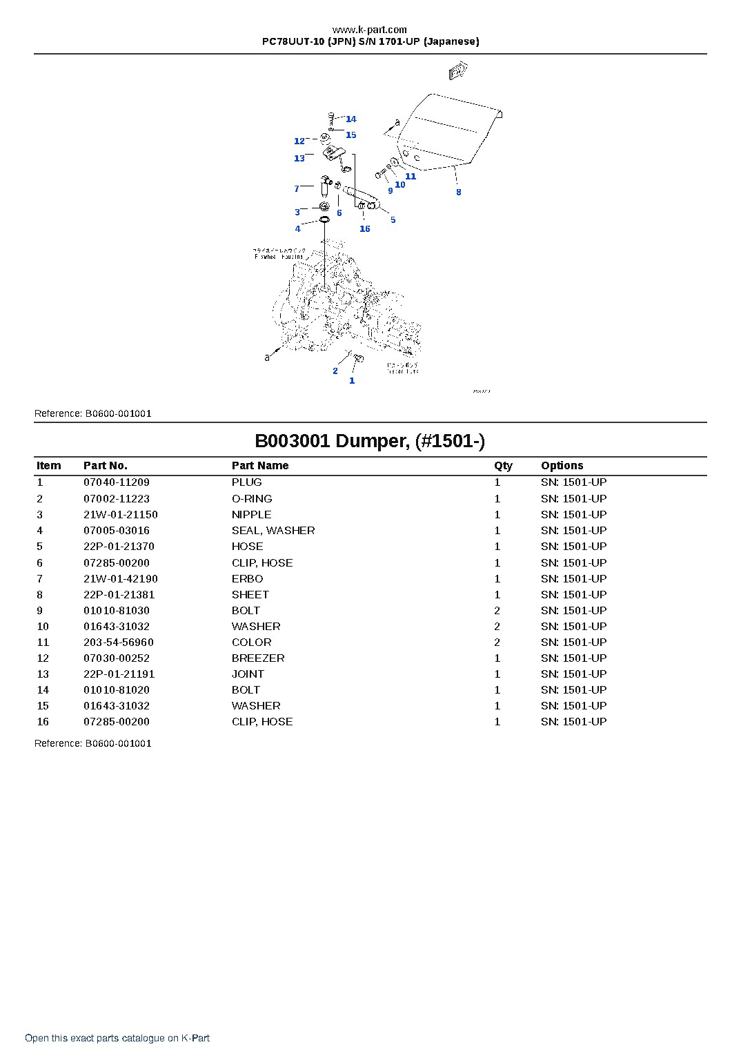 PC78UUT-10 (JPN)  S/N 1701-UP (Japanese) – sample page 9