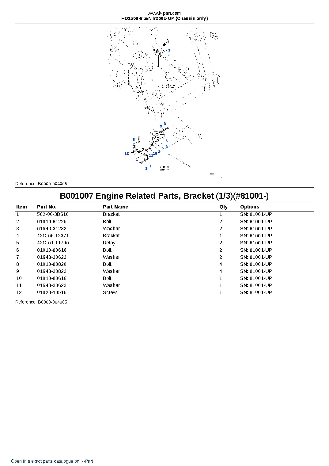 HD1500-8 S/N 82001-UP (Chassis only) – sample page 10 HD1500-8 S/N 82001-UP (Chassis only) – sample page 10