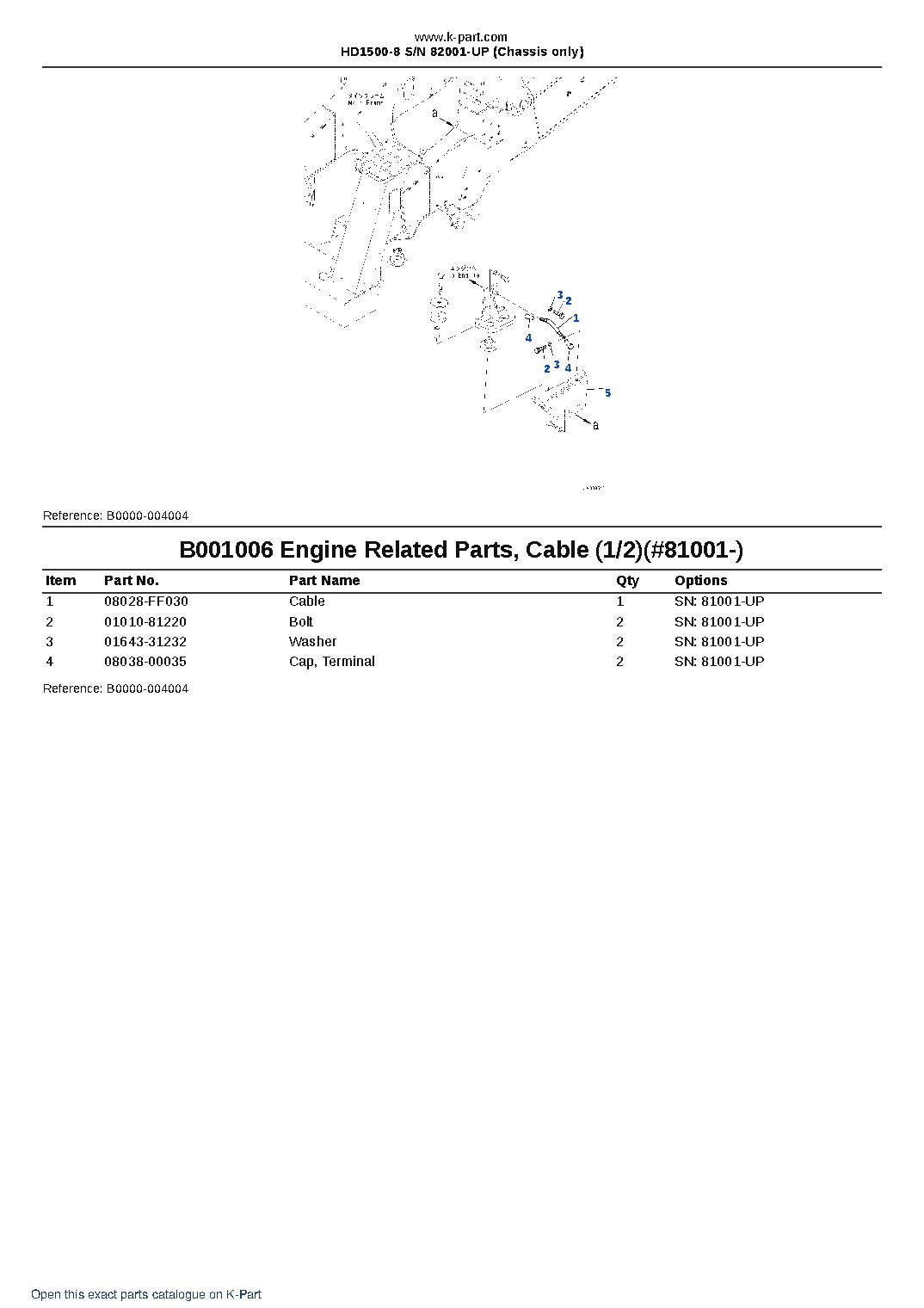 HD1500-8 S/N 82001-UP (Chassis only) – sample page 9 HD1500-8 S/N 82001-UP (Chassis only) – sample page 9