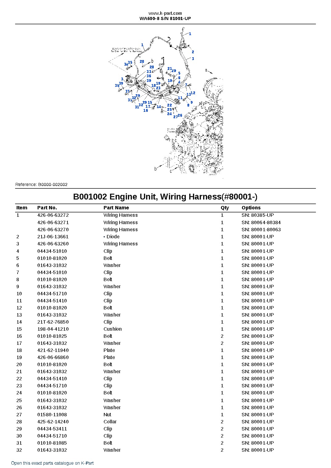 WA600-8 S/N 81001-UP – sample page 3 WA600-8 S/N 81001-UP – sample page 3