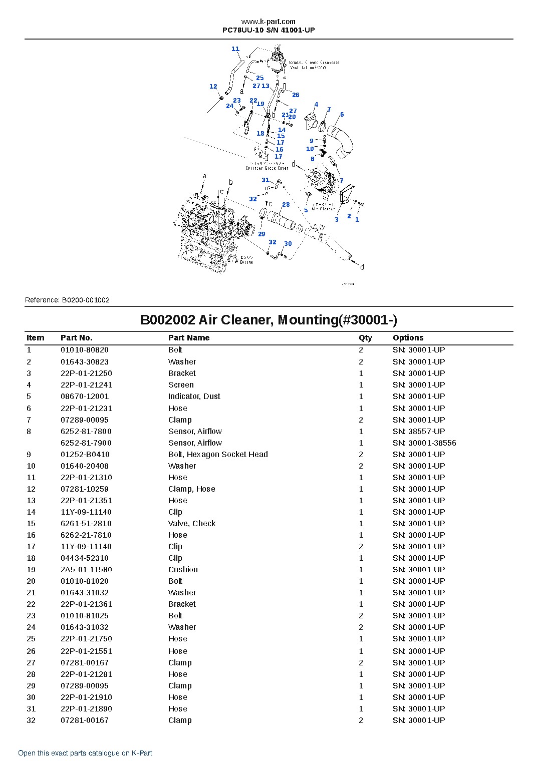 PC78UU-10 S/N 41001-UP – sample page 4 PC78UU-10 S/N 41001-UP – sample page 4