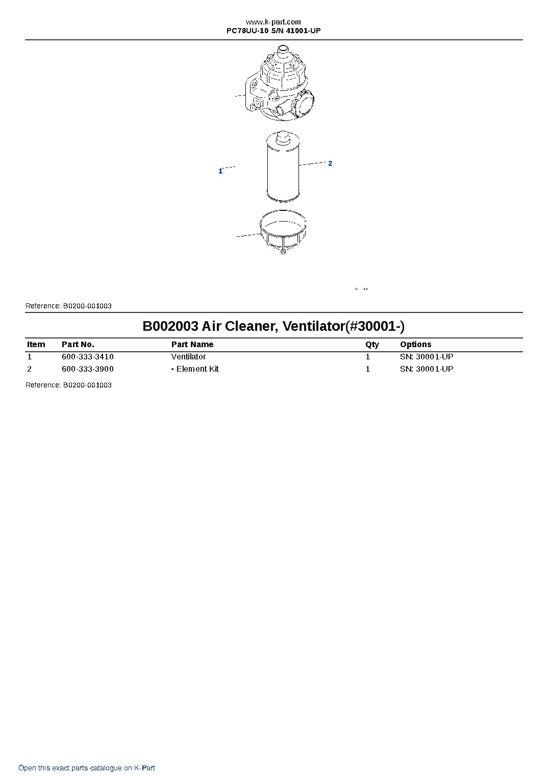 PC78UU-10 S/N 41001-UP – sample page 6 PC78UU-10 S/N 41001-UP – sample page 6