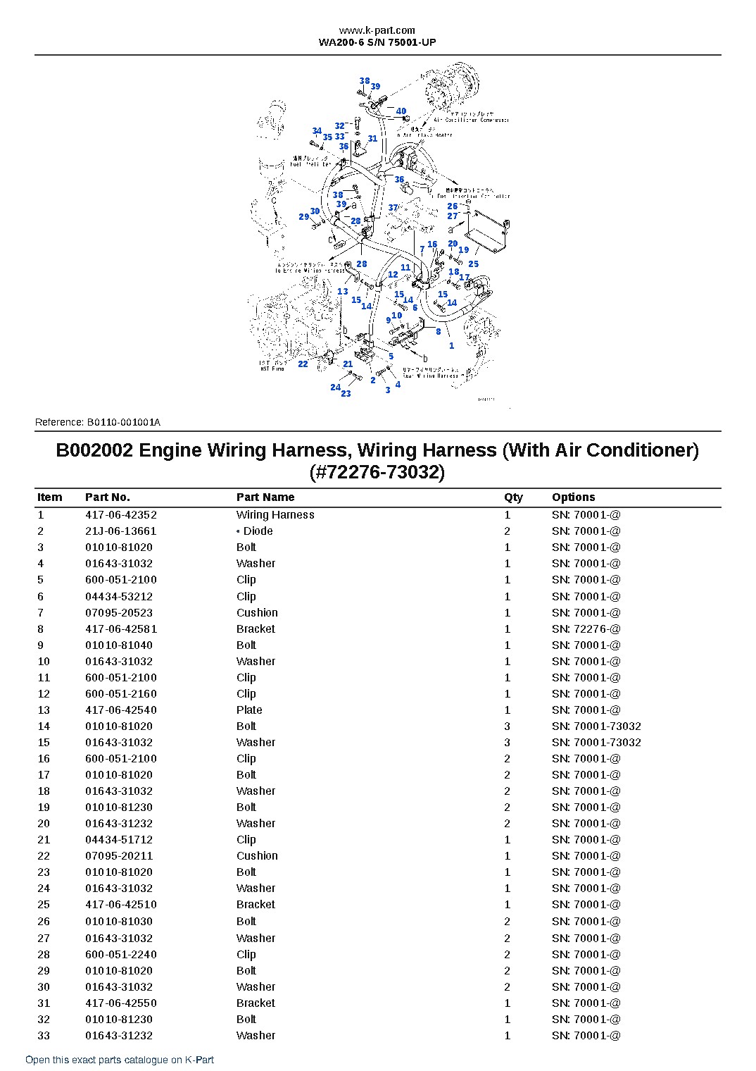 WA200-6 S/N 75001-UP – sample page 4 WA200-6 S/N 75001-UP – sample page 4