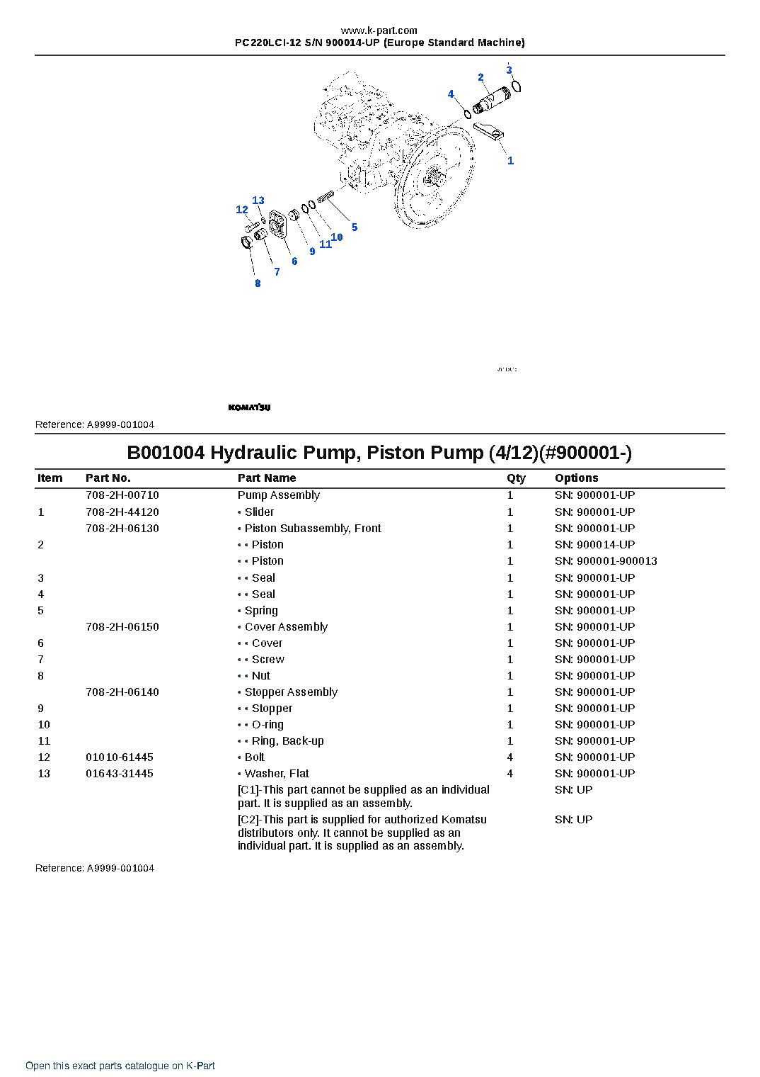 PC220LCI-12 S/N 900014-UP (Europe Standard Machine) – sample page 4 PC220LCI-12 S/N 900014-UP (Europe Standard Machine) – sample page 4