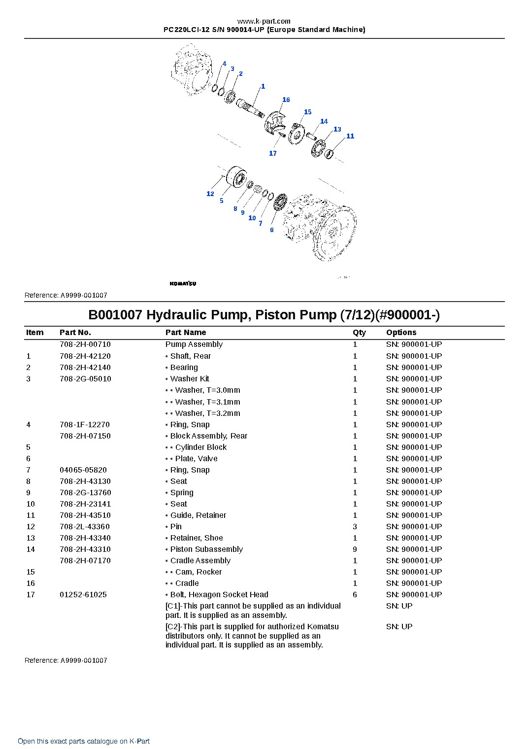 PC220LCI-12 S/N 900014-UP (Europe Standard Machine) – sample page 7 PC220LCI-12 S/N 900014-UP (Europe Standard Machine) – sample page 7