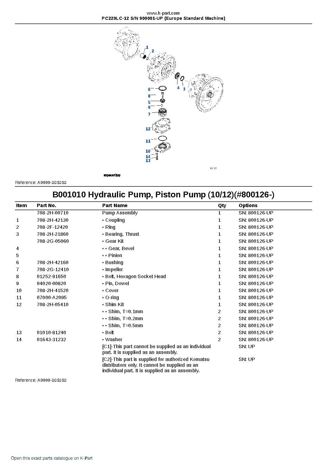 PC220LC-12 S/N 900001-UP (Europe Standard Machine) – sample page 10