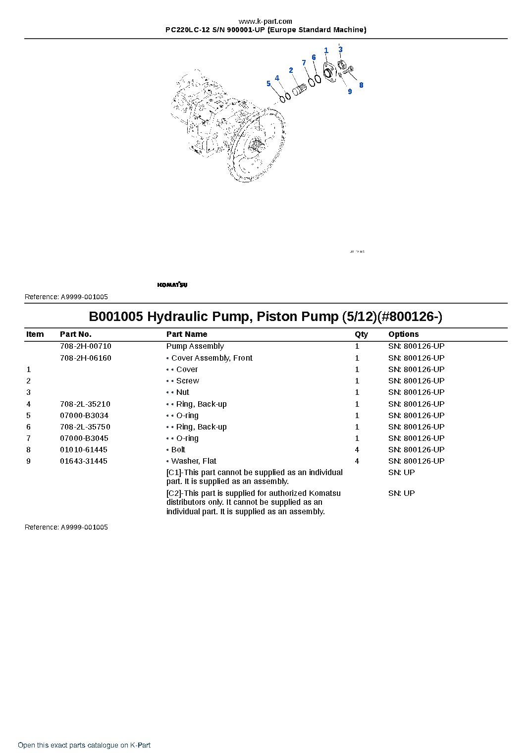 PC220LC-12 S/N 900001-UP (Europe Standard Machine) – sample page 5