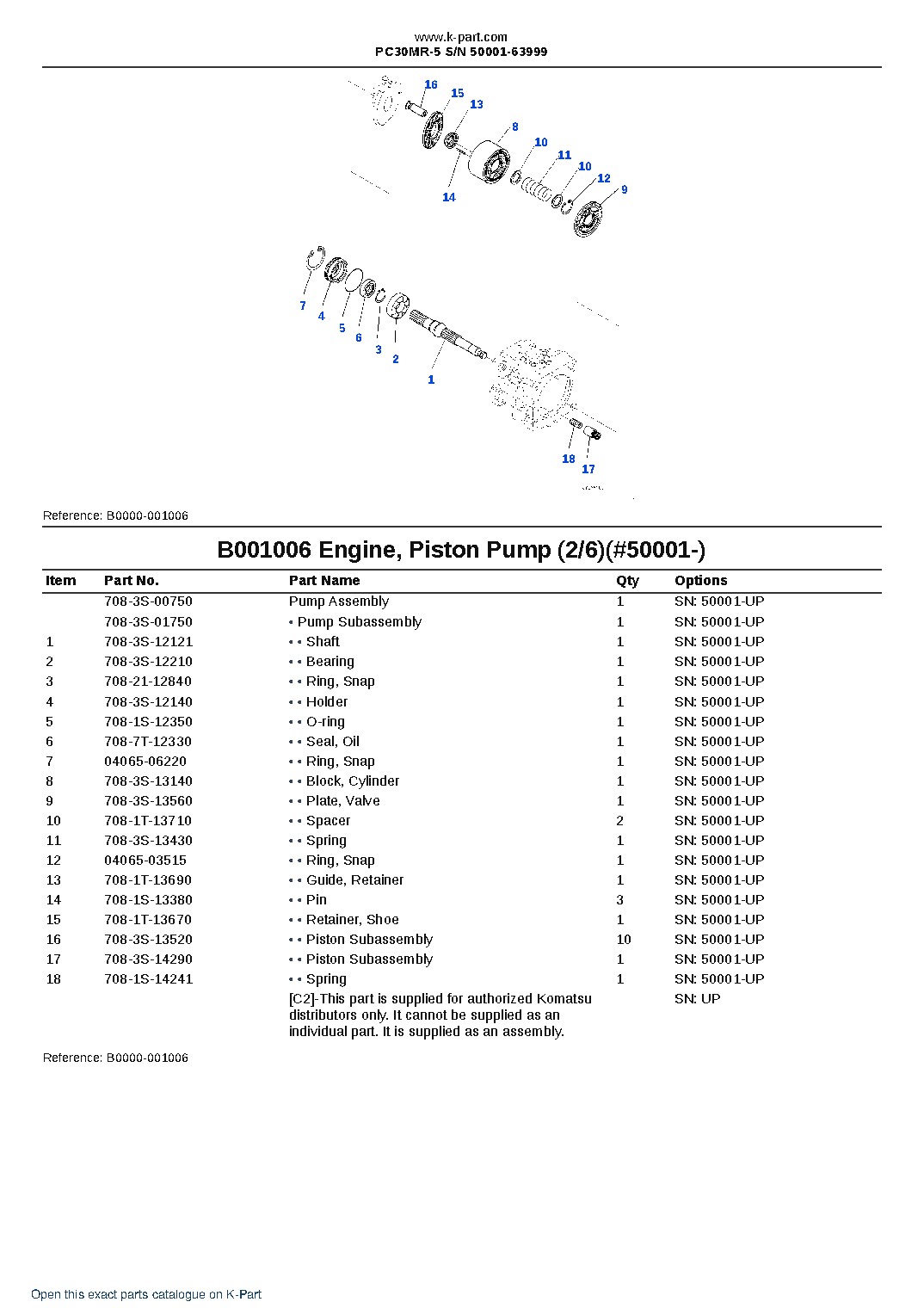 PC30MR-5 S/N 50001-63999 – sample page 7