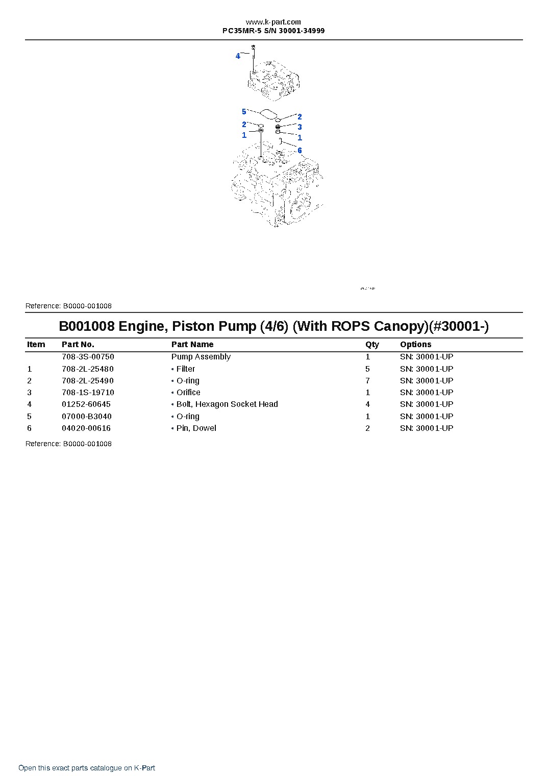 PC35MR-5 S/N 30001-34999 – sample page 10