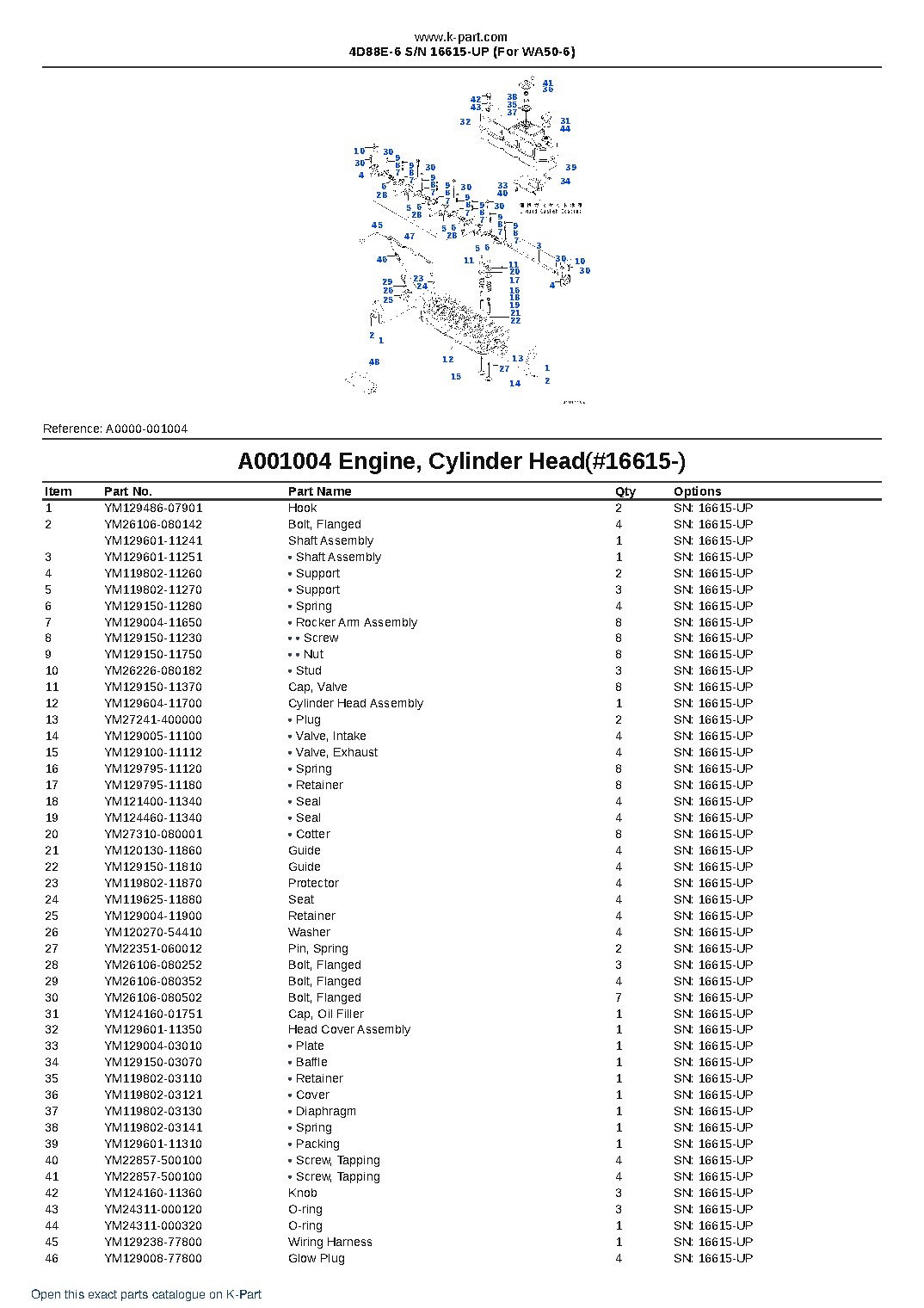 4D88E-6 S/N 16615-UP (For WA50-6) – sample page 4
