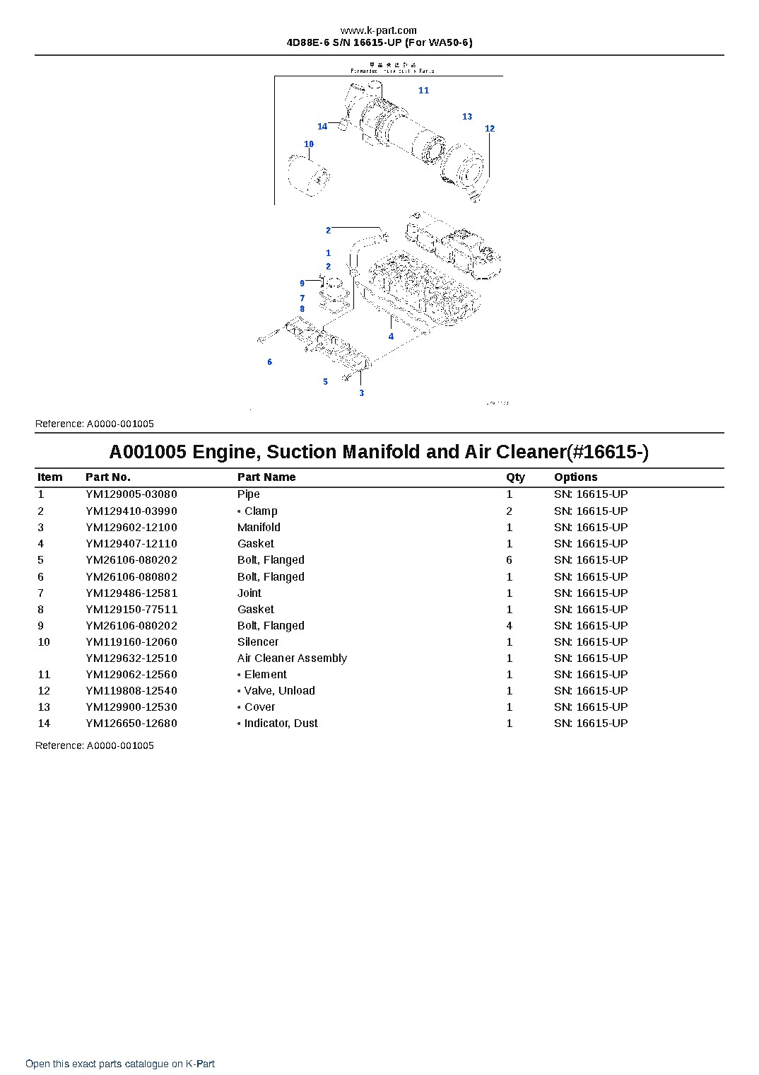 4D88E-6 S/N 16615-UP (For WA50-6) – sample page 6