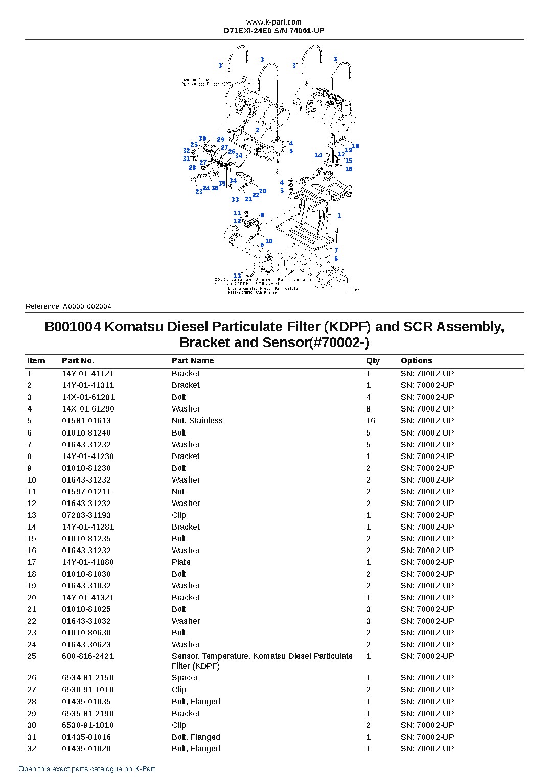 D71EXI-24E0 S/N 74001-UP – sample page 5 D71EXI-24E0 S/N 74001-UP – sample page 5