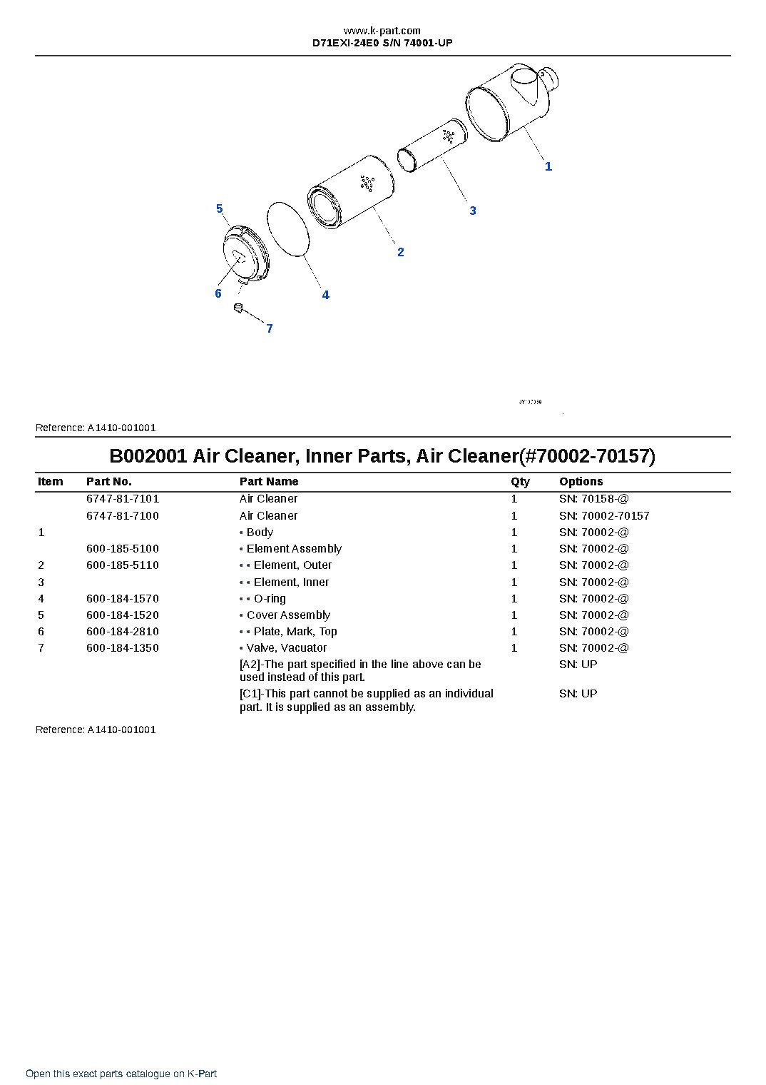 D71EXI-24E0 S/N 74001-UP – sample page 9 D71EXI-24E0 S/N 74001-UP – sample page 9