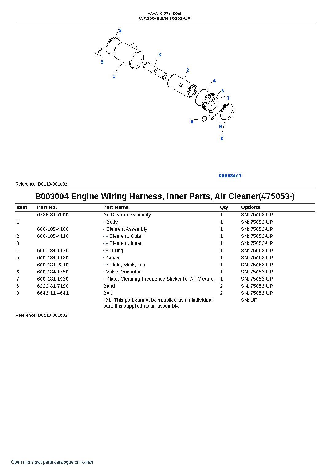 WA250-6 S/N 80001-UP – sample page 8