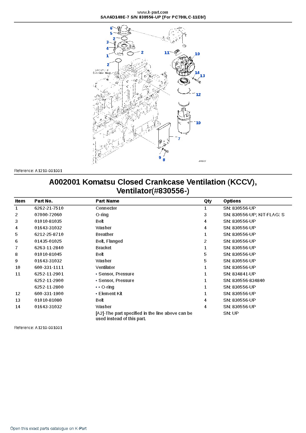 SAA6D140E-7 S/N 830556-UP (For PC700LC-11E0/) – sample page 5