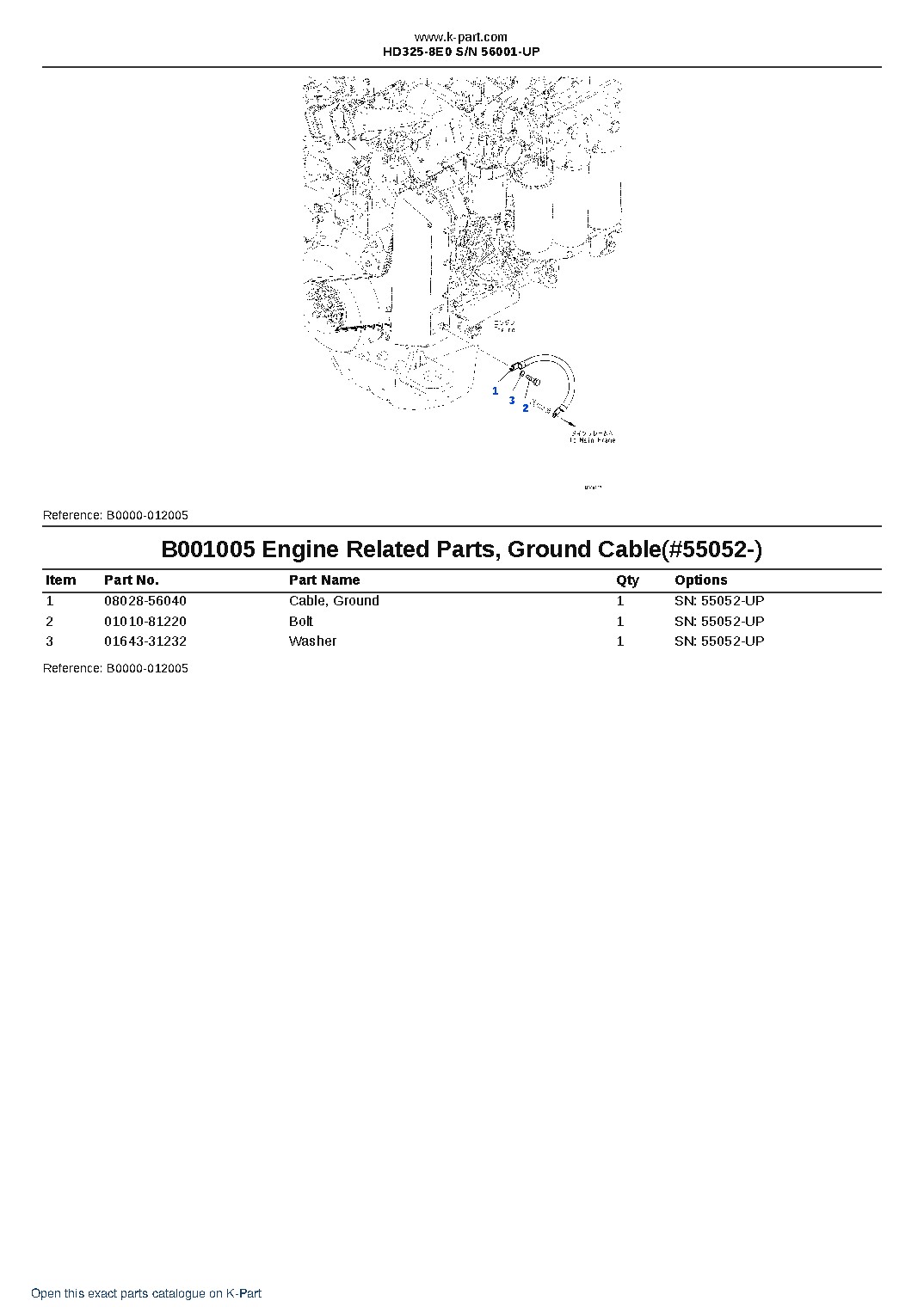 HD325-8E0 S/N 56001-UP – sample page 6