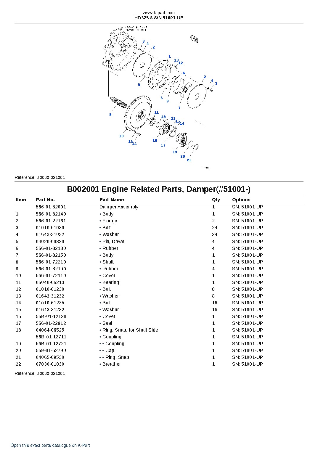 HD325-8 S/N 51001-UP – sample page 8