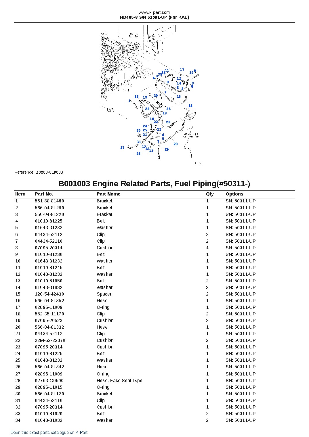 HD405-8 S/N 51001-UP (For KAL) – sample page 3 HD405-8 S/N 51001-UP (For KAL) – sample page 3
