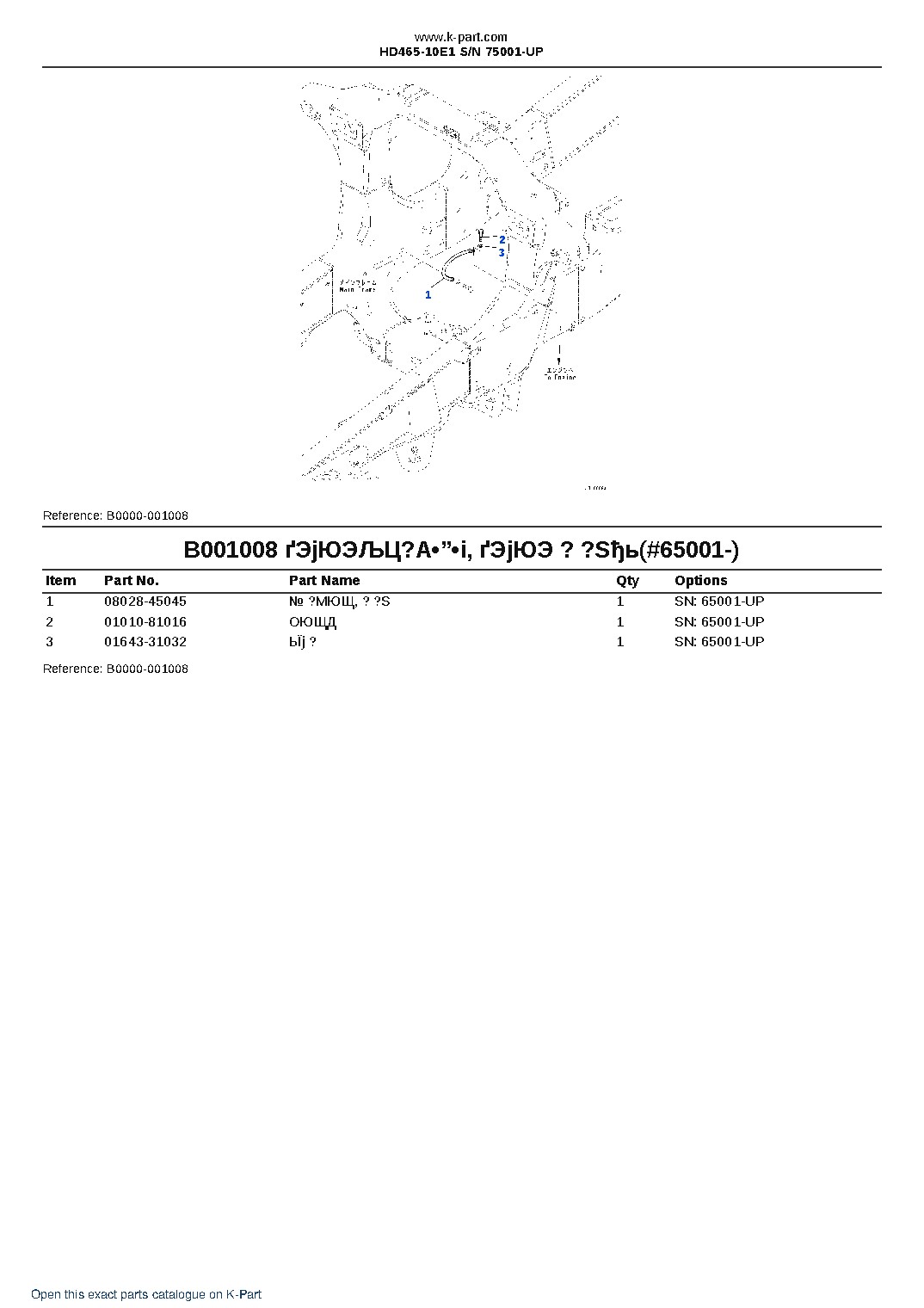 HD465-10E1 S/N 75001-UP – sample page 10 HD465-10E1 S/N 75001-UP – sample page 10