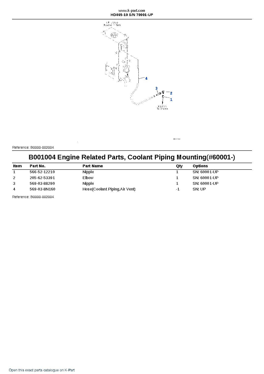 HD465-10 S/N 70001-UP – sample page 6 HD465-10 S/N 70001-UP – sample page 6