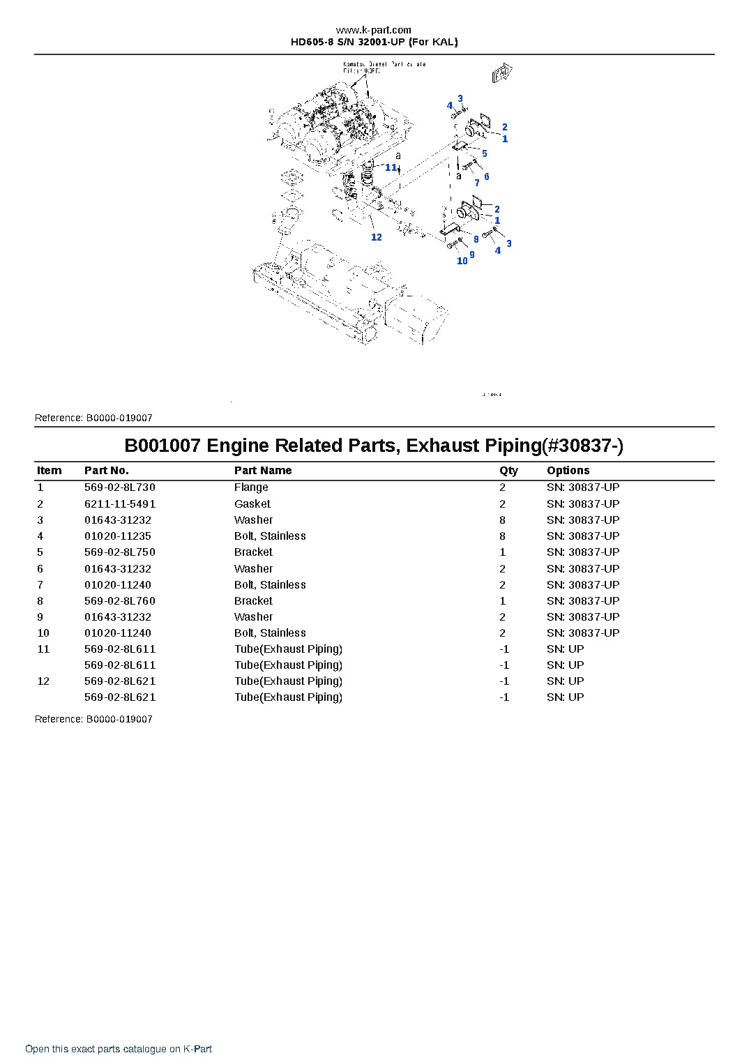 HD605-8 S/N 32001-UP (For KAL) – sample page 9 HD605-8 S/N 32001-UP (For KAL) – sample page 9