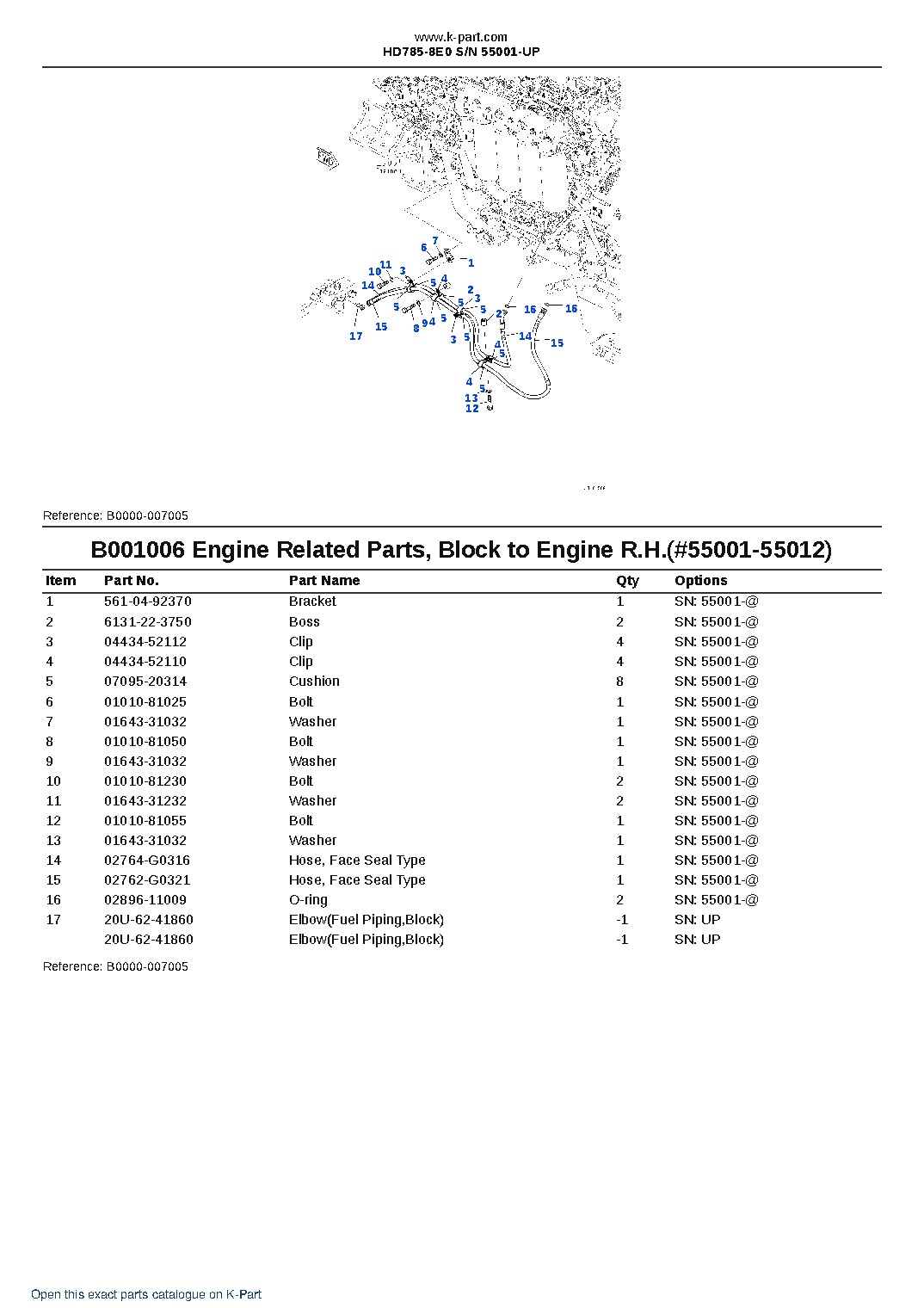 HD785-8E0 S/N 55001-UP – sample page 10 HD785-8E0 S/N 55001-UP – sample page 10