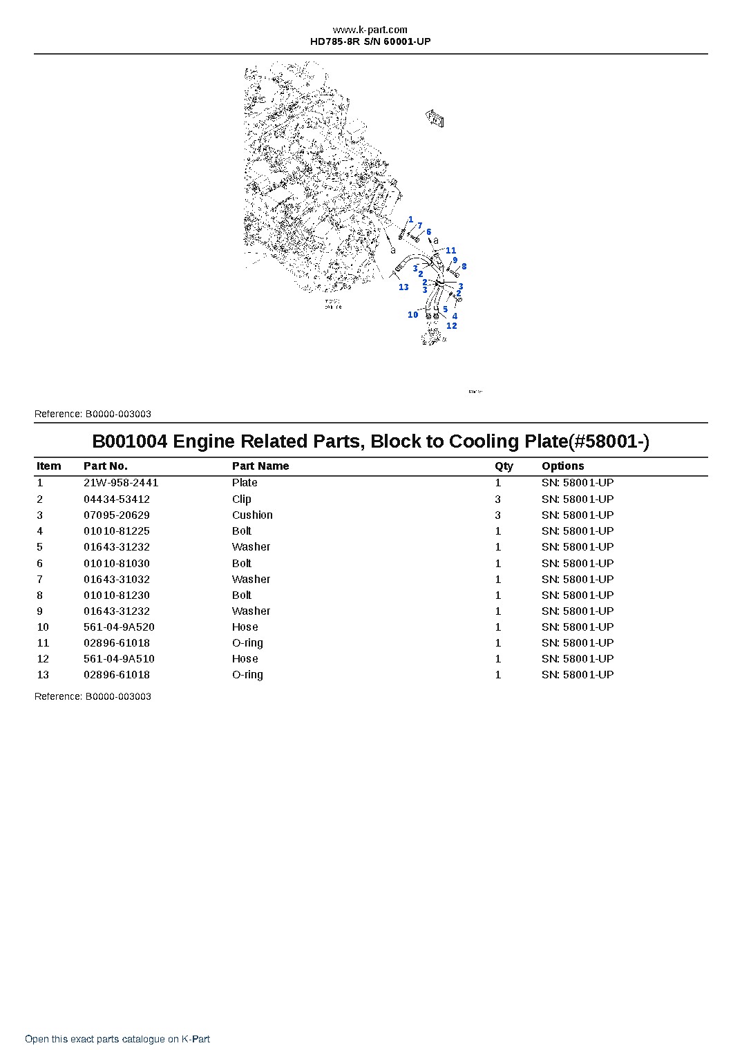 HD785-8R S/N 60001-UP – sample page 5 HD785-8R S/N 60001-UP – sample page 5
