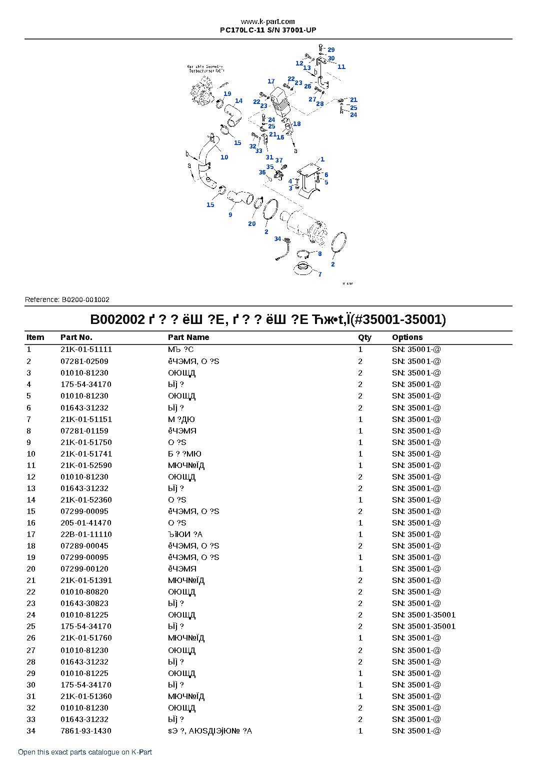 PC170LC-11 S/N 37001-UP – sample page 3 PC170LC-11 S/N 37001-UP – sample page 3