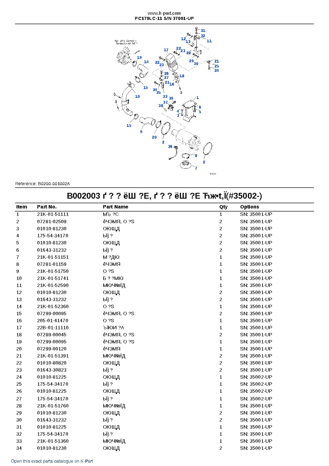PC170LC-11 S/N 37001-UP – sample page 5 PC170LC-11 S/N 37001-UP – sample page 5