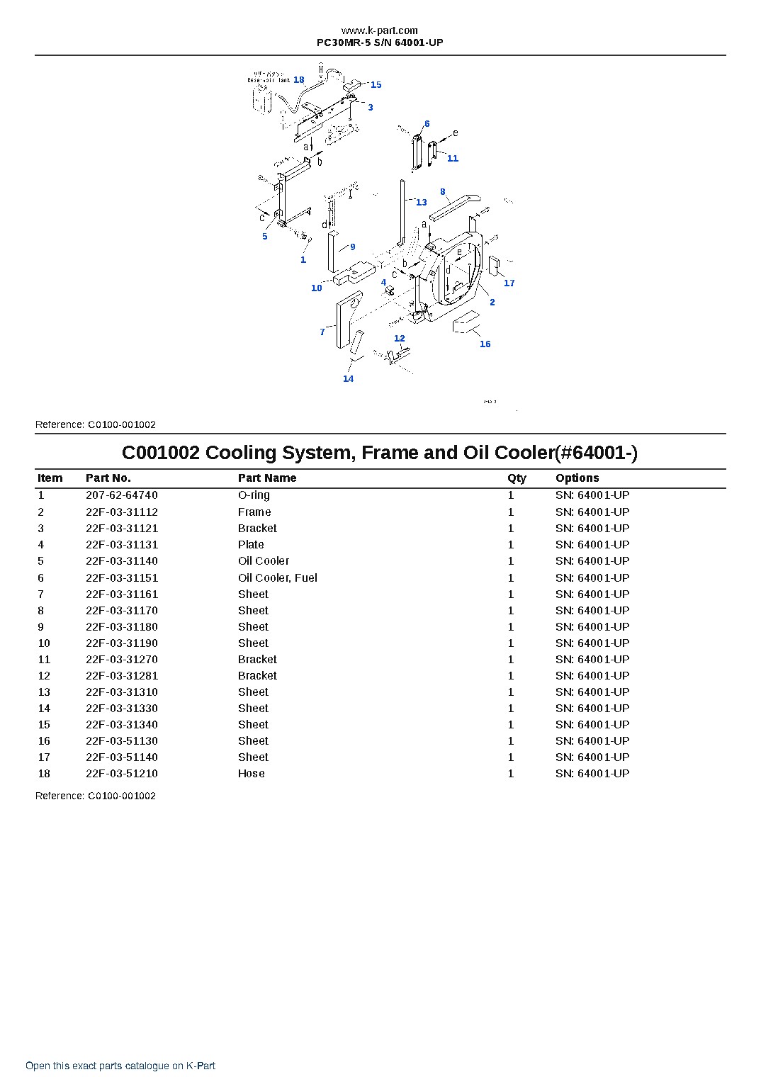 PC30MR-5 S/N 64001-UP – sample page 4 PC30MR-5 S/N 64001-UP – sample page 4