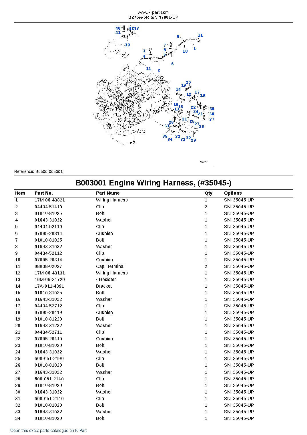 D275A-5R S/N 47001-UP – sample page 4 D275A-5R S/N 47001-UP – sample page 4