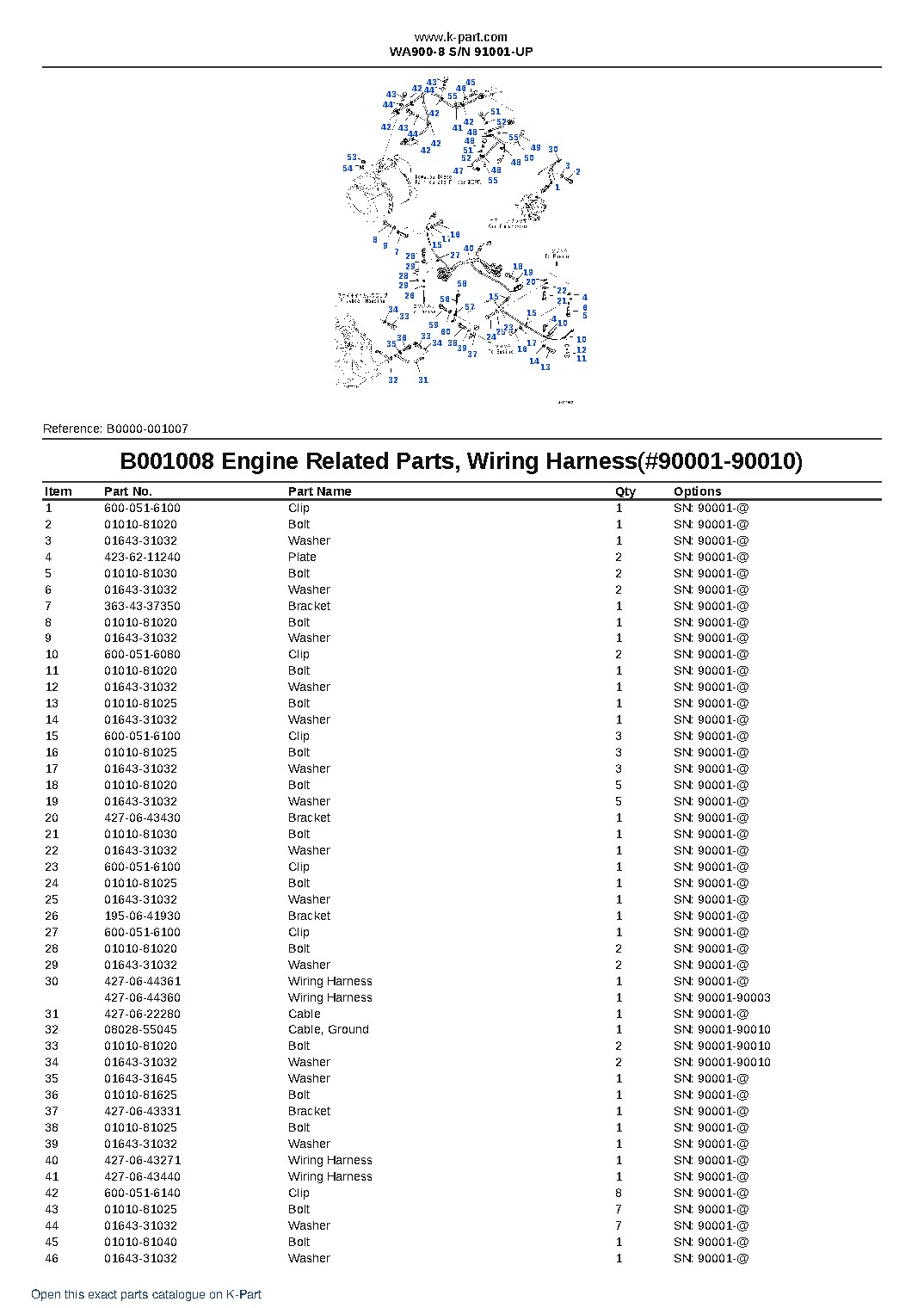 WA900-8 S/N 91001-UP – sample page 10 WA900-8 S/N 91001-UP – sample page 10