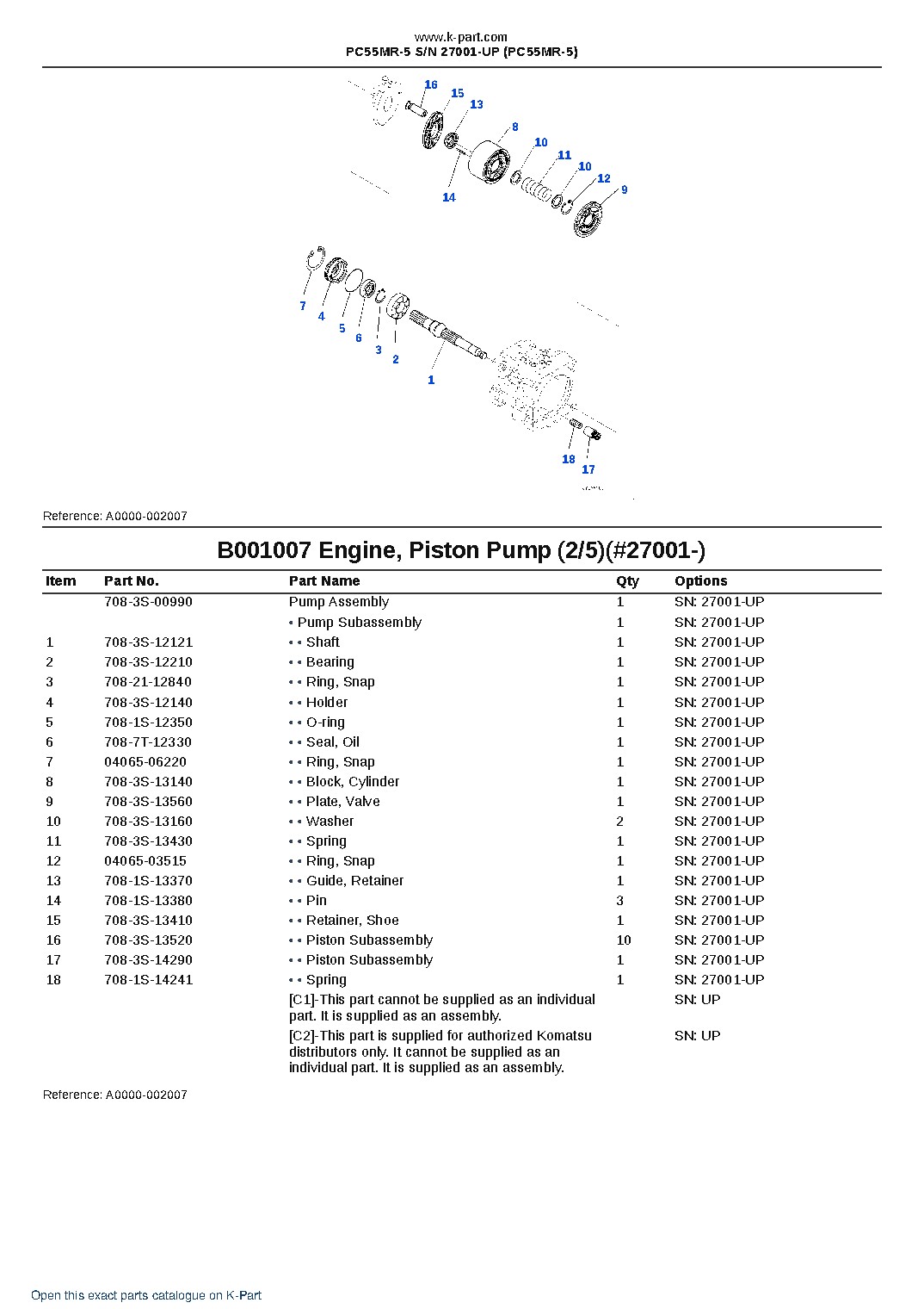 PC55MR-5 S/N 27001-UP (PC55MR-5) – sample page 8