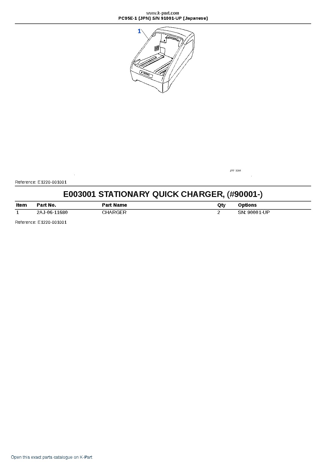 PC05E-1 (JPN) S/N 91001-UP (Japanese) – sample page 3 PC05E-1 (JPN) S/N 91001-UP (Japanese) – sample page 3