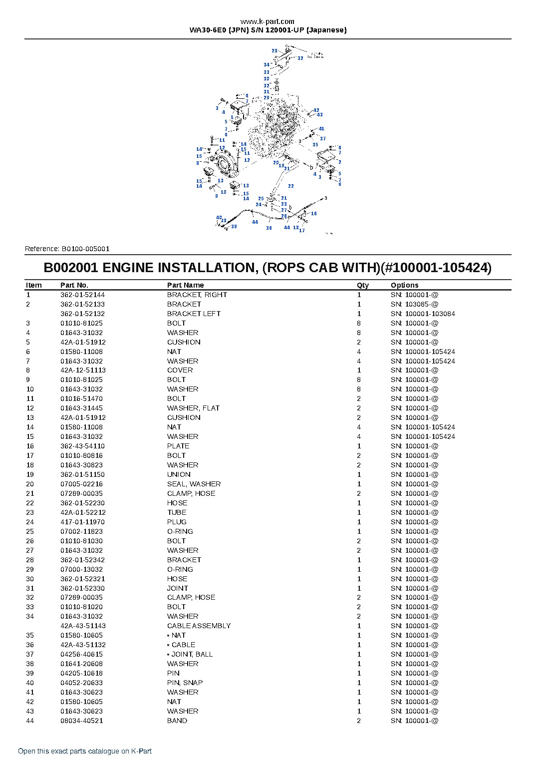 WA30-6E0 (JPN)  S/N 120001-UP (Japanese) – sample page 5