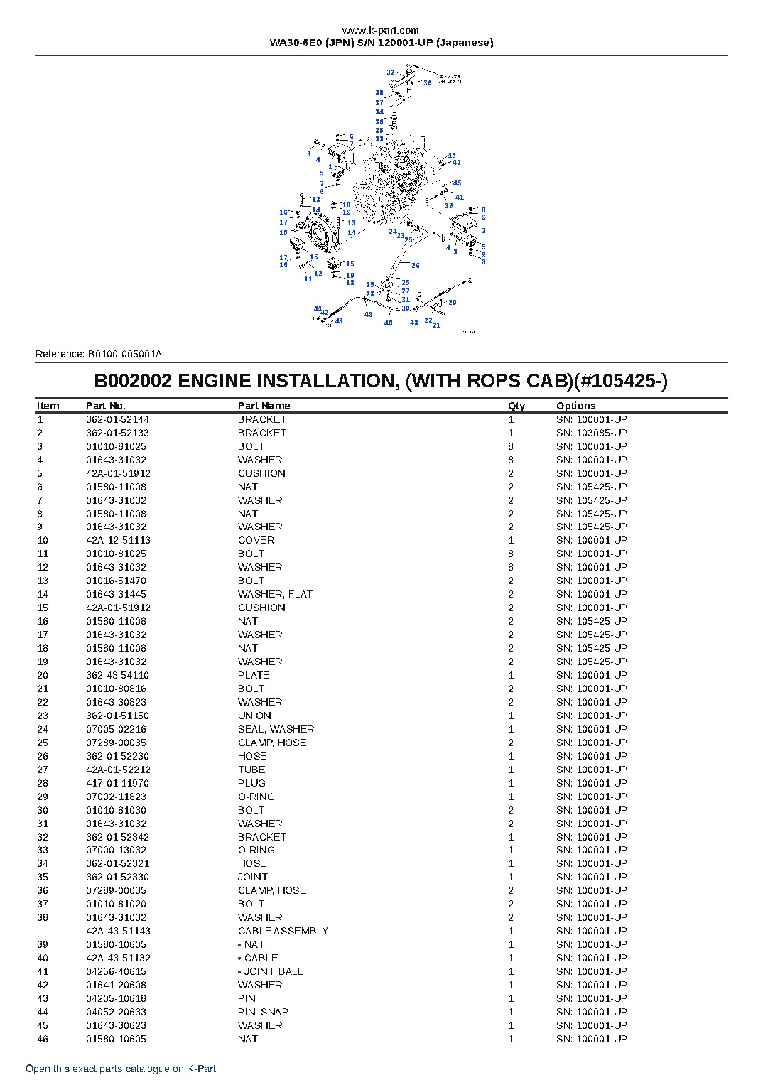 WA30-6E0 (JPN)  S/N 120001-UP (Japanese) – sample page 7