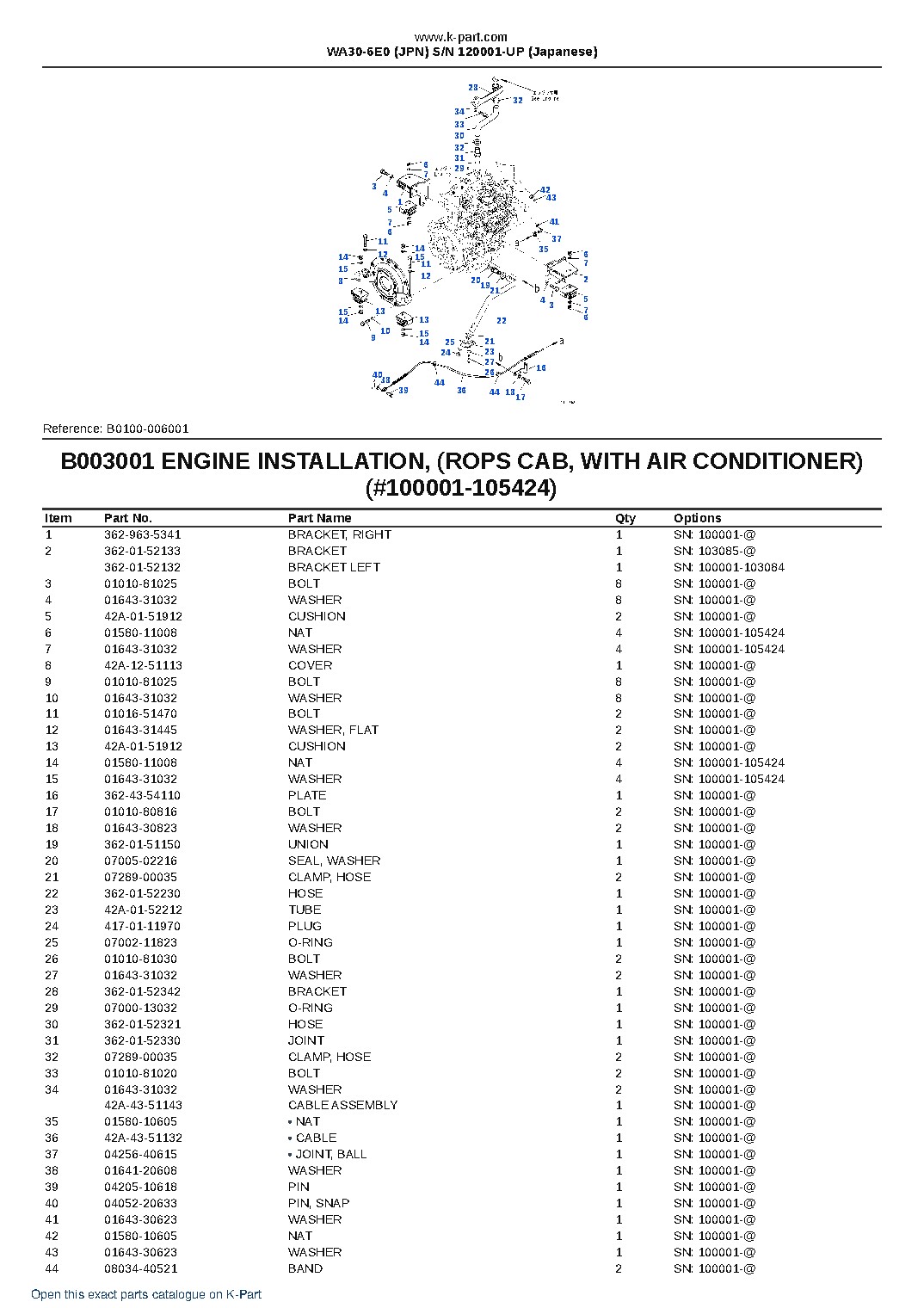 WA30-6E0 (JPN)  S/N 120001-UP (Japanese) – sample page 9