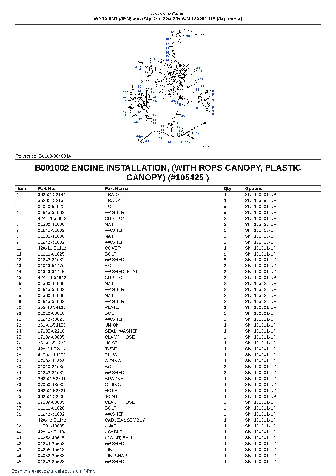 WA30-6N1 (JPN) з•њз”Јд ?•ж ??и ?Љ S/N 120001-UP (Japanese) – sample page 3