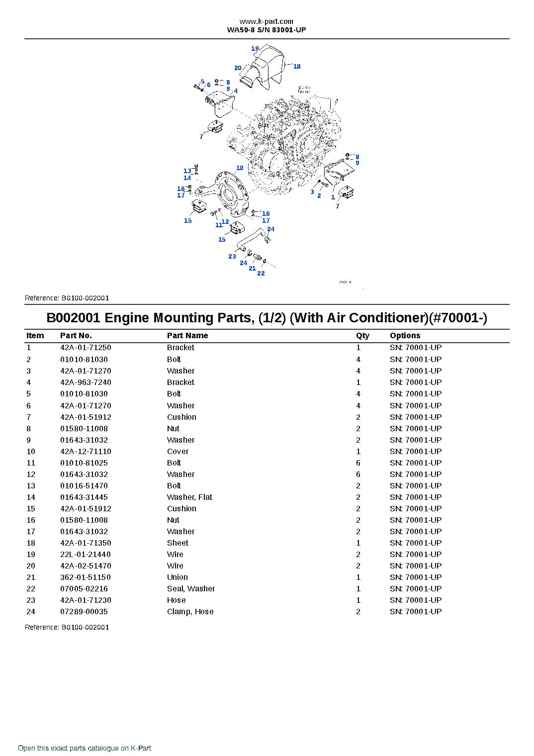 WA50-8 S/N 83001-UP – sample page 3 WA50-8 S/N 83001-UP – sample page 3