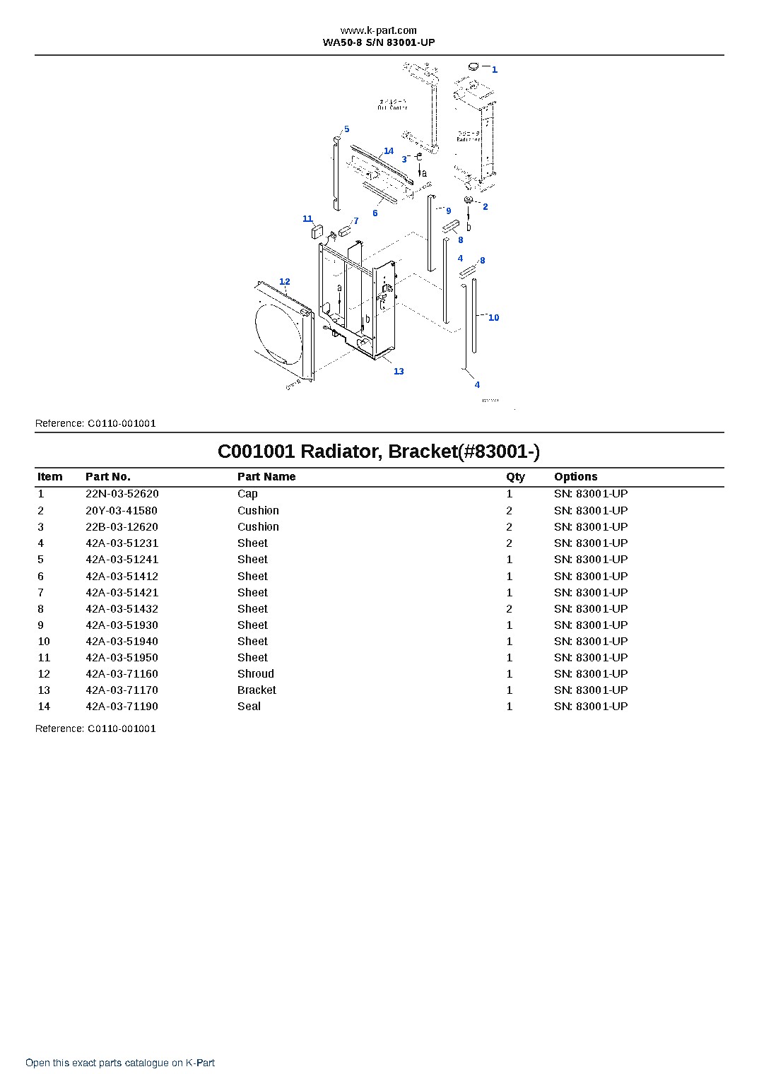 WA50-8 S/N 83001-UP – sample page 9 WA50-8 S/N 83001-UP – sample page 9