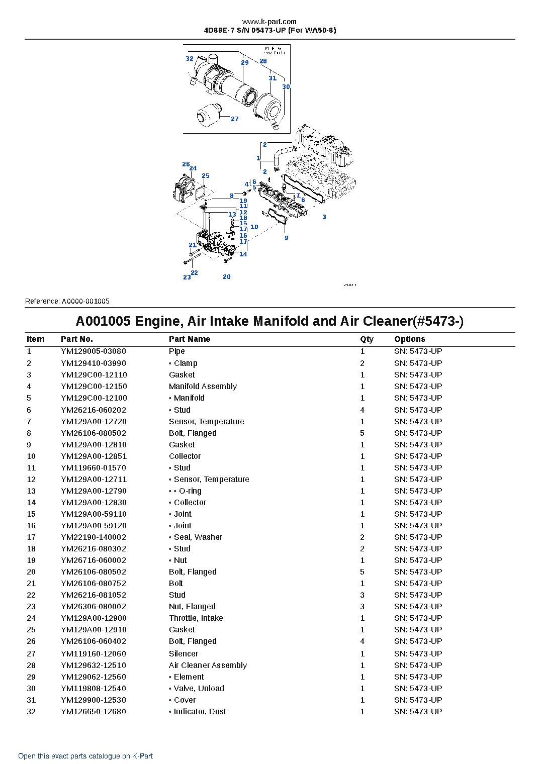 4D88E-7 S/N 05473-UP (For WA50-8) – sample page 6