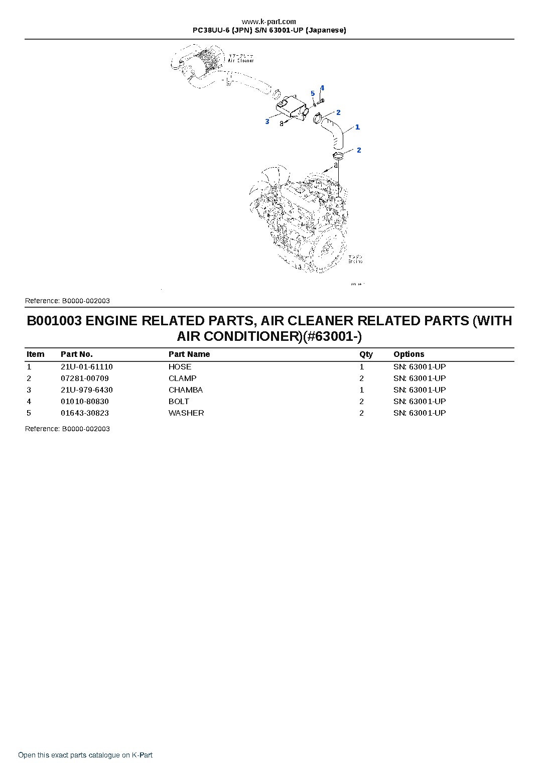 PC38UU-6 (JPN)  S/N 63001-UP (Japanese) – sample page 3