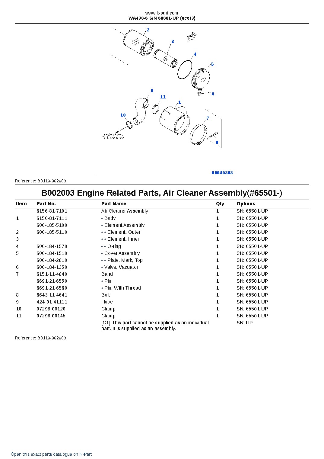 WA430-6 S/N 68001-UP (ecot3) – sample page 6 WA430-6 S/N 68001-UP (ecot3) – sample page 6