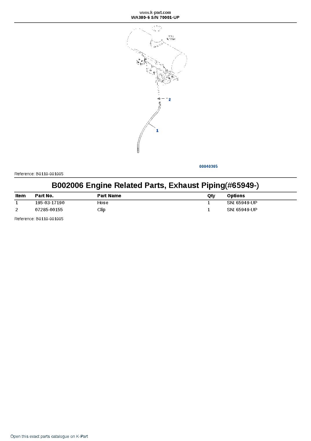 WA380-6 S/N 70001-UP – sample page 9 WA380-6 S/N 70001-UP – sample page 9
