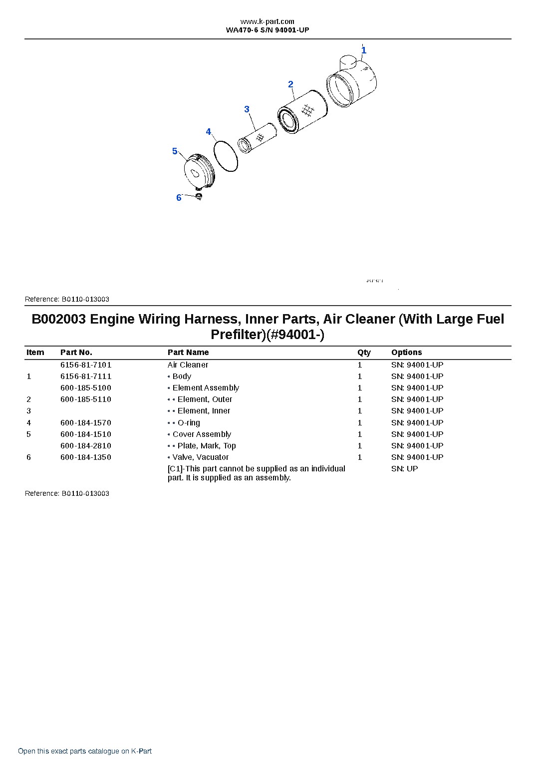 WA470-6 S/N 94001-UP – sample page 5 WA470-6 S/N 94001-UP – sample page 5