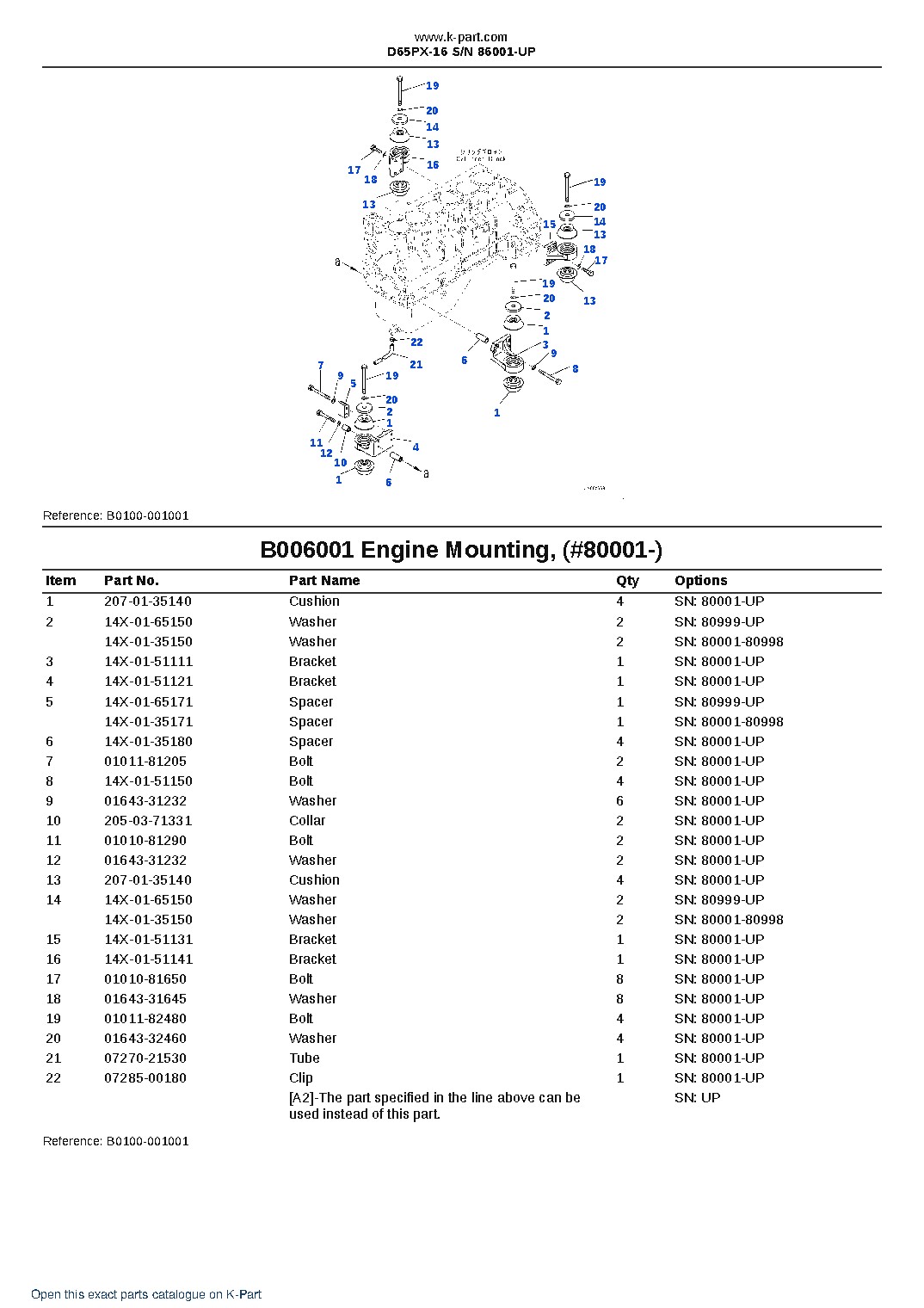 D65PX-16 S/N 86001-UP – sample page 8 D65PX-16 S/N 86001-UP – sample page 8