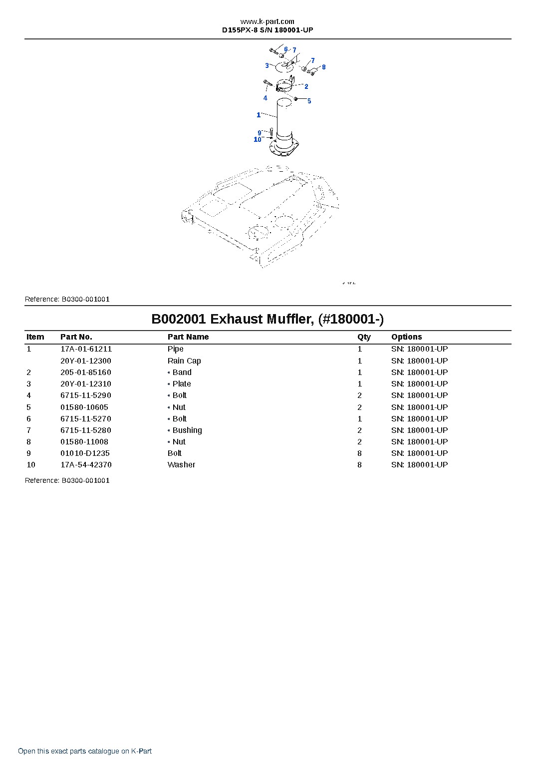 D155PX-8 S/N 180001-UP – sample page 4 D155PX-8 S/N 180001-UP – sample page 4