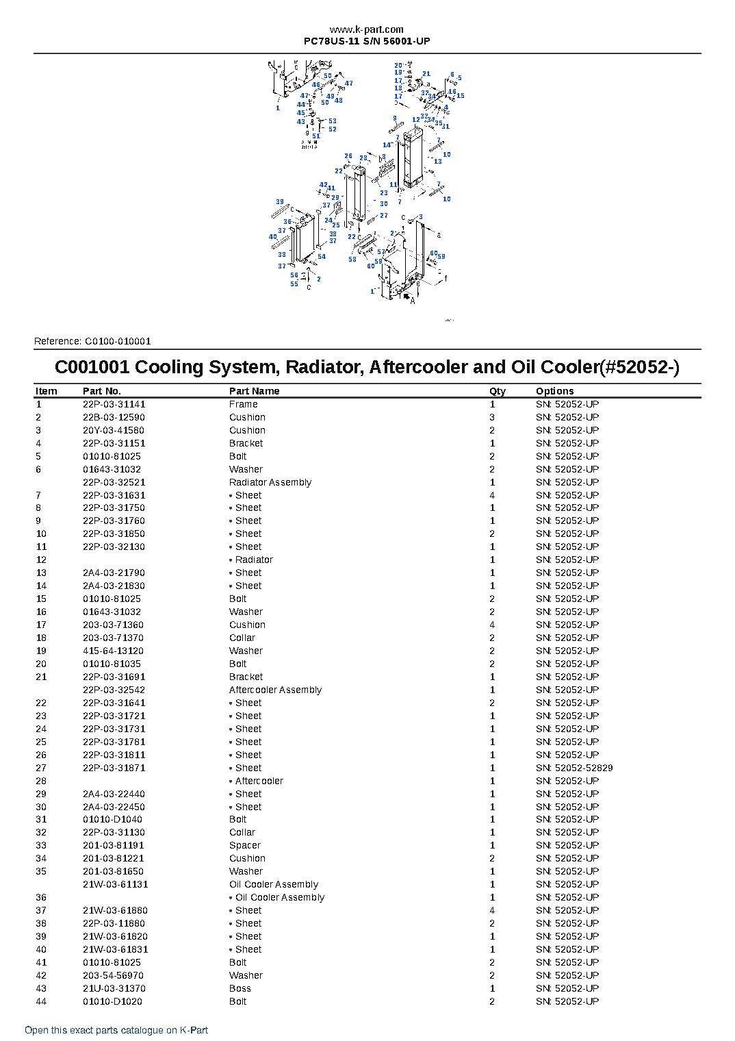 PC78US-11 S/N 56001-UP – sample page 6 PC78US-11 S/N 56001-UP – sample page 6
