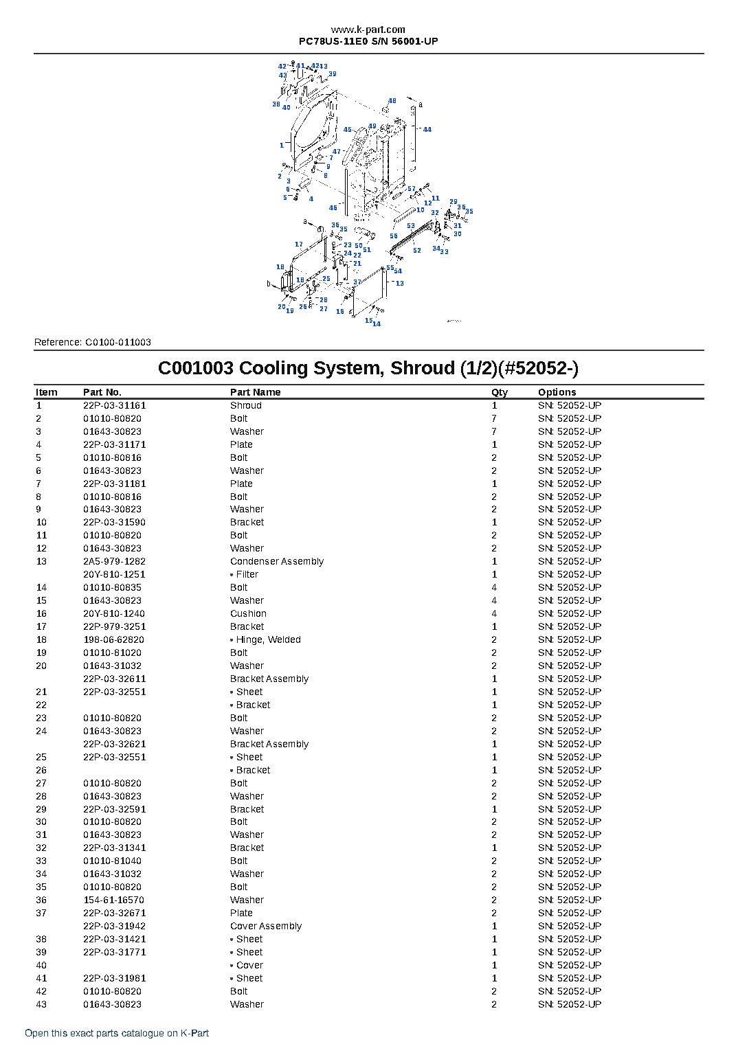 PC78US-11E0 S/N 56001-UP – sample page 9 PC78US-11E0 S/N 56001-UP – sample page 9