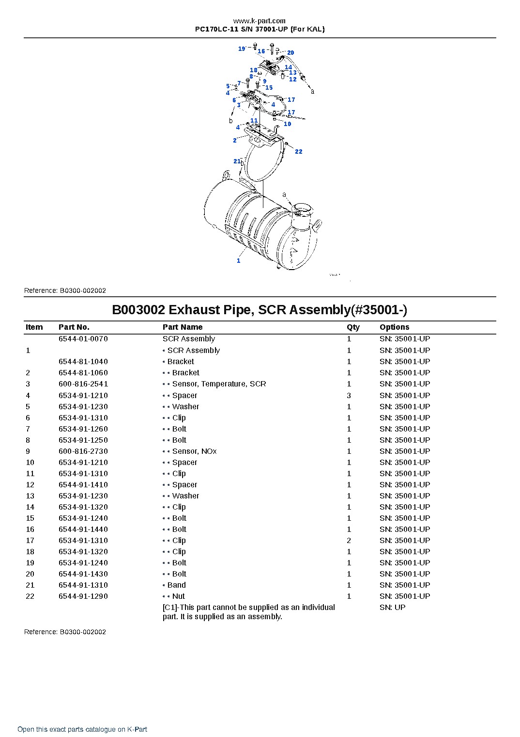 PC170LC-11 S/N 37001-UP (For KAL) – sample page 6 PC170LC-11 S/N 37001-UP (For KAL) – sample page 6